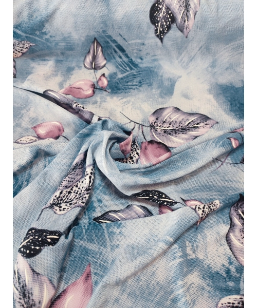 Elastyczny Jersey - wiosenne listeczki smagane wiatrem